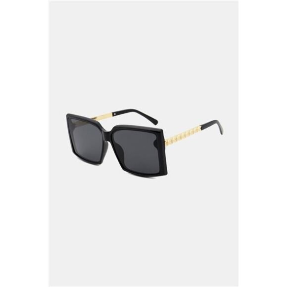 Polycarbonate Frame Square Sunglasses - Picture 9 of 14